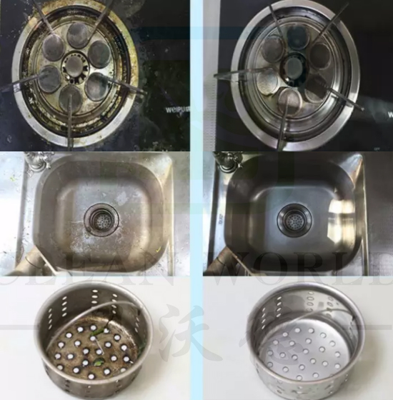 纳米海绵清洁效果