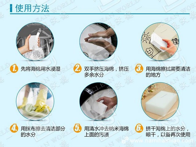 纳米海绵使用
