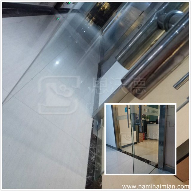玻璃门清洗