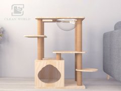 正确清洁猫爬架的方法，使用纳米海绵